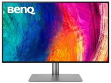 31.5" BenQ LED PD3225U černá / 3840x2160 / IPS / 16:9 / 5ms / 2000:1 / 400 cd-m2 / HDMI + DP + Thunderbolt / USB Hub (9H.LLYLA.TBE)