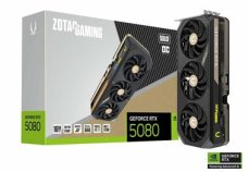 ZOTAC GAMING RTX 5080 Solid OC 16GB / 2640MHz / 16GB GDDR7 / 256-bit / 1x HDMI + 3x DP / 850W (16) (ZT-B50800J-10P)