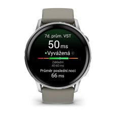 Garmin Venu 4 - 45 mm, Silver / Silver Gray SB