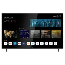 65" SENCOR SLE 65US803B černá / 4K UHD / LED / HDMI / USB / Wi-Fi / DVB-TT2CSS2 / 20W (8590669383917)