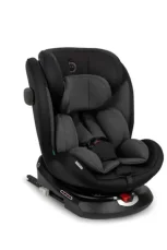 MoMi EMI i-Size černá / Autosedačka / pro děti od 40 do 150 cm / do 36 kg (FOSA00031)