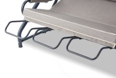 Garden Triple Swing Chair Salvia - Anthracite, Grey