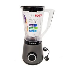 BOSCH MMB6141S stříbrná / Stolní mixér / 1200W / 1.5 L / 2 rychlosti (MMB6141S)