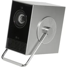 LG CineBeam Q HU710PB stříbrná / laserový projektor / 3840 x 2160 / 500 ANSI / 1x HDMI / 3W (HU710PB.AEU)
