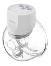 Momcozy S12 Pro bílá / Odsávačka mateřského mléka / elektrická / sání i stimulace / 180 ml / LED displej (BP275-WH71BA-A)