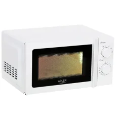 Adler AD 6205 biela / Mikrovlnná rúra / 700W / 20 L / 24 cm tanier (AD 6205)