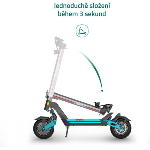 LAMAX eTank SA70 elektrická kolobežka