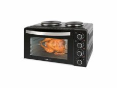 Clatronic KK 3786 černá / Mini trouba s vařičem / 3100W / 28L / 2 plotny (KK 3786)