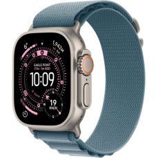 Apple Watch Ultra 3 (2025) 49mm Přírodní titan se světle modrým alpským tahem S (Další)