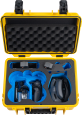 C-TECH BW Outdoor Cases Type 4000 for DJI Avata 2 (Žltý) (109646)