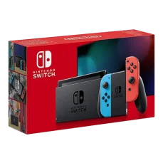 Nintendo Switch modrá  červená / Herní konzole / 6,2" LCD / 32 GB / Wi-Fi 5 / Bluetooth 4.1 (045496453596)