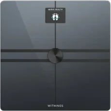 Withings Body Comp černá / Chytrá osobní váha / nosnost 200kg / Bluetooth / WiFi (WBS12-Black-All-Inter)
