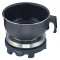 Rommelsbacher RK 501/SU stříbrná / Cestovní vařič / 500 W / O 80 mm / hliníkový hrnec 0,9 l (RK 501/SU)