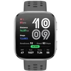 Amazfit Bip 6 stříbrno-šedá / chytré hodinky / 1.97" AMOLED / 5 ATM / BT 5.2 / GPS (W2435EU3N)