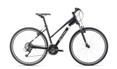 Dámské krosové kolo CTM BORA 1.0 28" 2025, černá Velikost rámu: L