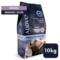 Addvena Power of Nature Senior jahňacie 10 kg / Granule pre psov / stredné a veľké plemená / bez obilnín