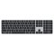 Apple Magic Keyboard s Touch ID a numerickou klávesnicou čierna - slovenská