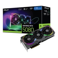 PNY RTX 5080 ARGB GAMING OC 16GB / 2780MHz / 16GB GDDR7 / 256-bit / 1x HDMI + 3x DP / 850W (16) (VCG508016TFXXPB1-O)
