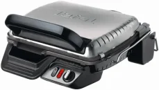 TEFAL Ultracompact GC306012 strieborná / Kontaktný gril / 2000 W / 3 programy / Gril. plocha: 600cm2 (GC 3060)