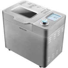 Sencor SBR 2000SS strieborná / Domáca pekáreň / 550 W / 0.9kg / 3 stupne prepečenia / 23 programov (8590669298655)