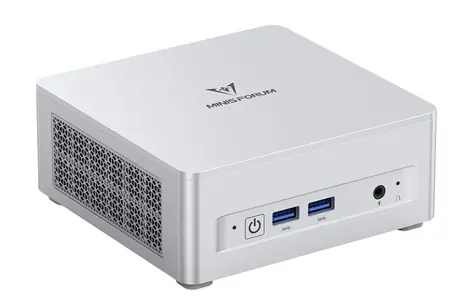 Minis Forum UM870 Plus barebone černá / AMD Ryzen 7 8745H / HDMI / DP / RJ45 / 4x USB-A / USB-C / 3.5mm jack (UM870 Plus barebone)