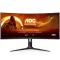 34" AOC CU34G2XP/BK čierna / VA / 3440x1440 / 21:9 / 1ms / 4000:1 / 430cd-m2 / HDMI + DP / VESA / FreeSync (CU34G2XP/BK)
