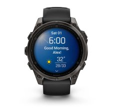 Chytré hodinky Garmin Fenix 8 AMOLED, 47 mm  + Topografické mapy Garmin TOPO CZECH V5 Pro Barva: Černá