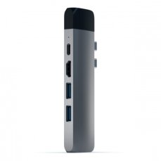 Satechi USB-C Pro Hub with Ethernet - Space Gray Aluminium