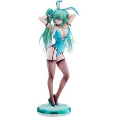Original Character PVC Statue 1/4 Green Twin Tail Bunny-chan 43 cm