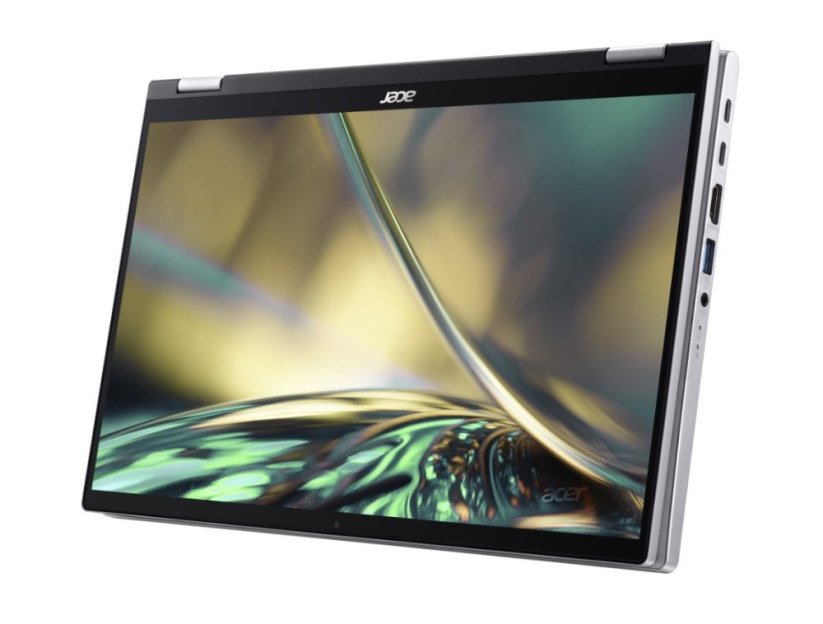 Notebook Acer Spin 3 (SP314-55N) 14 palců / Intel Core i5-1235U 1.30 GHz / 16 GB / 512 GB NVMe SSD / Stříbrná