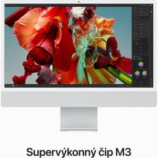 CTO Apple iMac 24" (2023) / Mouse / stříbrný / Stojan / CZ NUM Touch ID KLV / 24GB / 1TB SSD (Další)