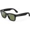 Meta RAY-BAN Wayfarer Gen2 (Štandardné) smart lesklé okuliare (tmavozelené sklá G15) čierne
