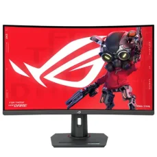 31.5" ASUS ROG Strix XG32WCMS černá / 3840 x 2160 / VA / 16:9 / 1ms / 100000000:1 / 350 cd-m2 / HDMI+DP / VESA (90LM09X0-B01970)
