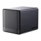 Minis Forum NAS N5 čierna / AMD RYZEN 7 H255 3.8GHz / 16GB RAM / 128GB SSD / Radeon 780M / MinisCloud OS (NAS N5)