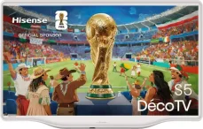 43" Hisense 43S5DQ bílá / Televizor / UHD / DLED / VIDAA / Wi-Fi / BT / 16W repro (20019068)