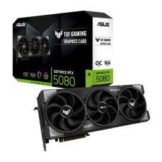 Asus TUF Gaming GeForce RTX 5080 16GB OC / 2407MHz / 16GB GDDR7 / 256-bit / 2x HDMI + 3x DP / 850W (16) (90YV0M30-M0NA00)