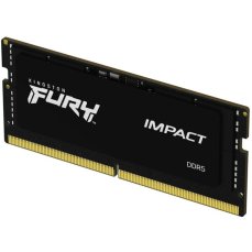 Kingston FURY Impact Black DDR5 32GB 4800MT/s CL38 SO-DIMM (1x32GB) XMP