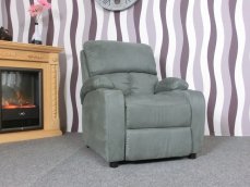 (2367) NORVELL manuální relax tv křeslo šedé